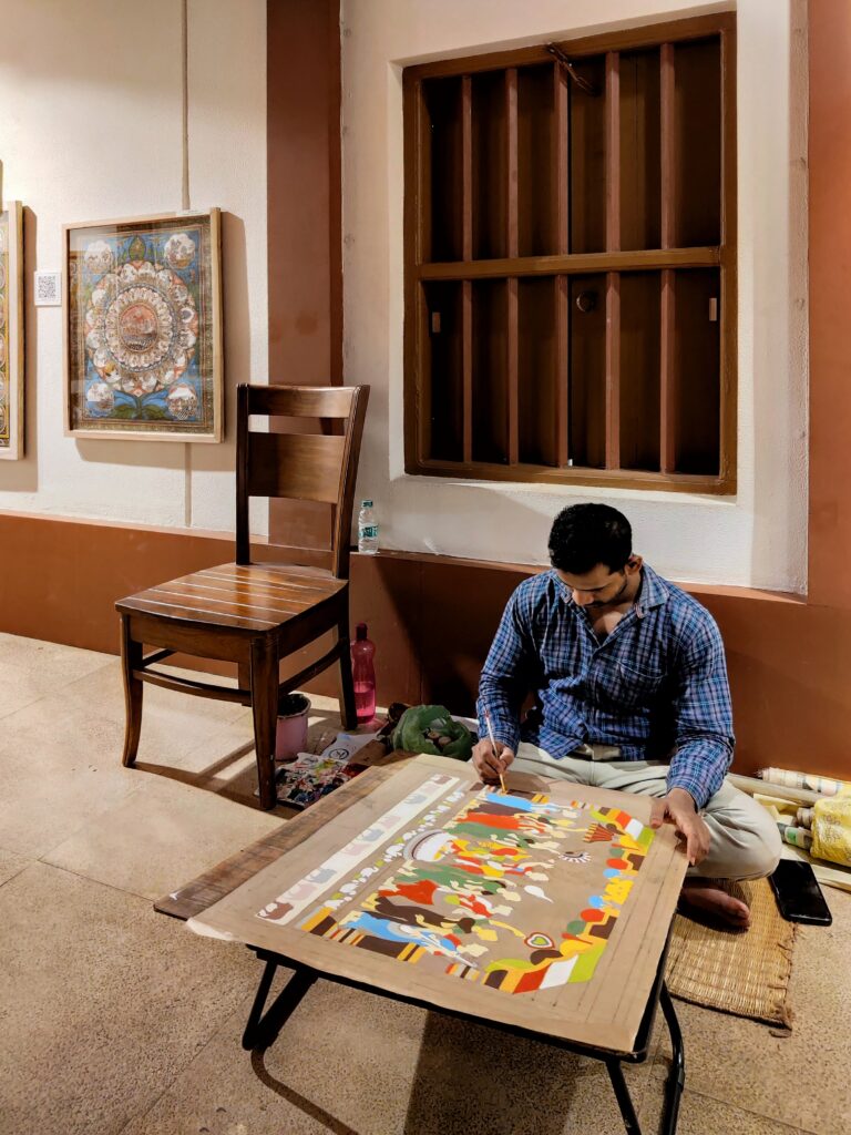 Artisan at Kalabhoomi